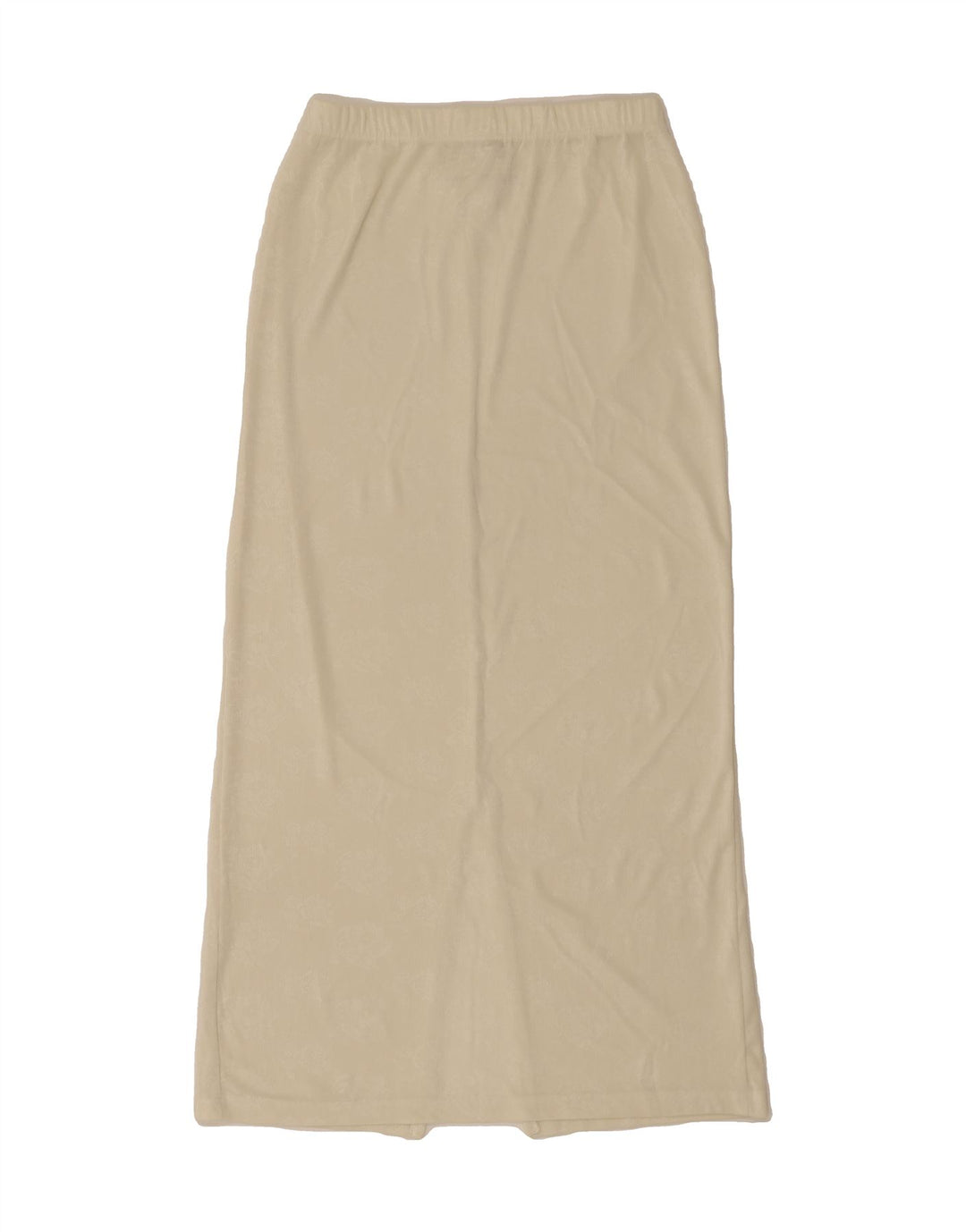 JACQUELINE DE YONG Womens Maxi Skirt W30 Medium  Beige Polyester Vintage Jacqueline De Yong and Second-Hand Jacqueline De Yong from Messina Hembry 