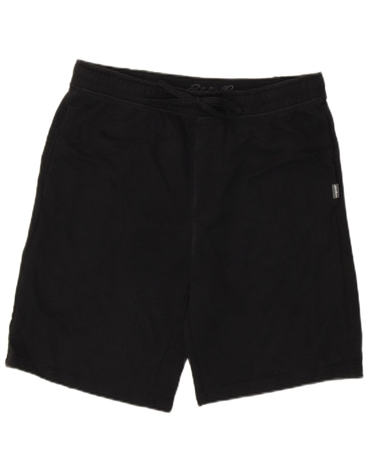 Eddie Bauer Mens Sport Shorts Medium Black Cotton