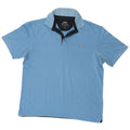 CHAMPION Mens Easy Fit Polo Shirt 2XL Blue Cotton
