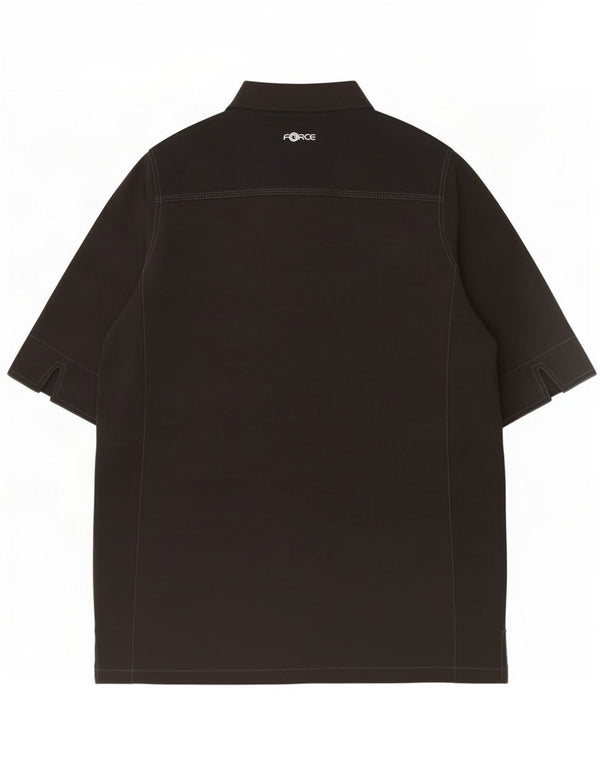 Carhartt Mens Modern Fit Short Sleeve Pullover Shirt XL Black Polyester