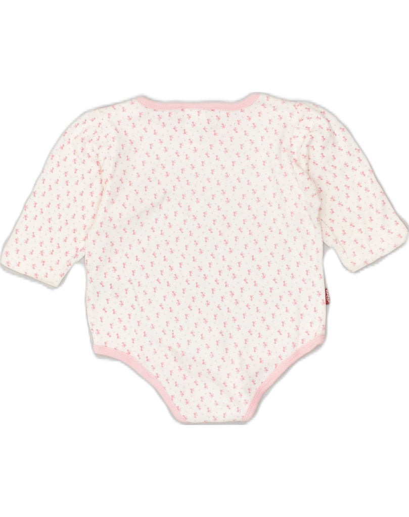 LEVI'S Baby Girls Long Sleeve Bodysuit 3-6 Months Pink Cotton | Vintage Levi's | Thrift | Second-Hand Levi's | Used Clothing | Messina Hembry 