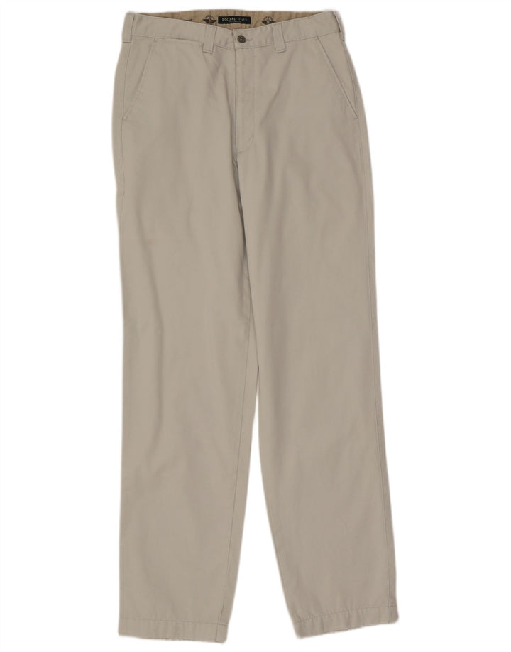Dockers Mens Khakis Straight Chino Trousers W32 L34 Grey