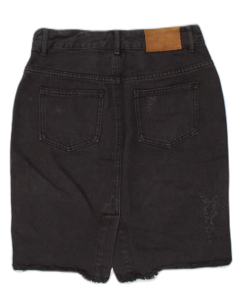 BILLABONG Womens Denim Skirt W26 Small  Black Cotton | Vintage Billabong | Thrift | Second-Hand Billabong | Used Clothing | Messina Hembry 