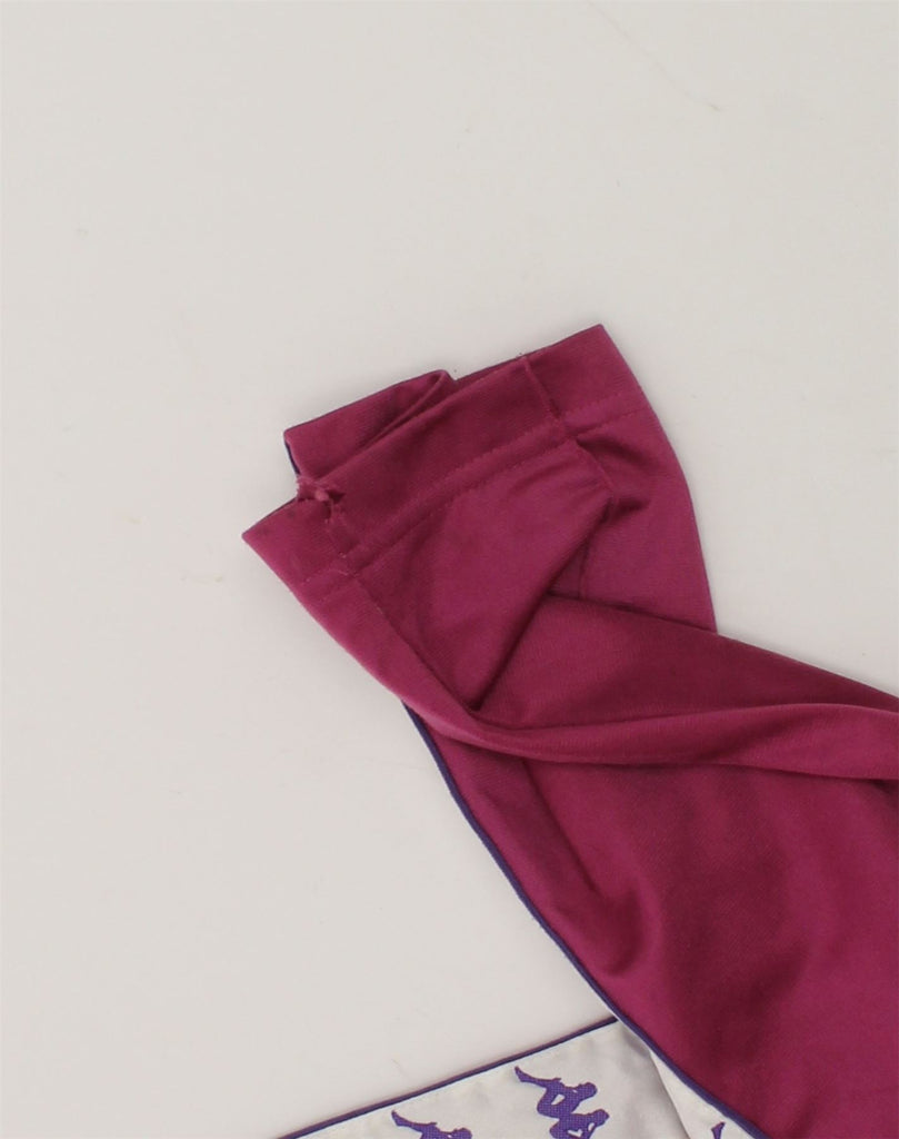 KAPPA Boys Tracksuit Trousers 15-16 Years Burgundy Polyester | Vintage Kappa | Thrift | Second-Hand Kappa | Used Clothing | Messina Hembry 