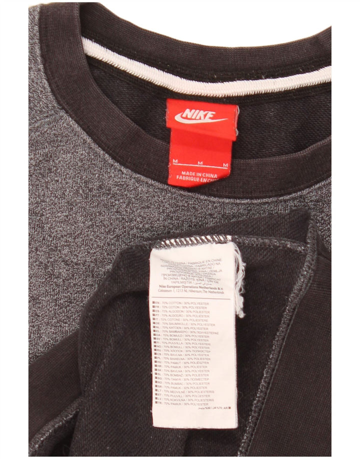 Nike Mens Sweatshirt Jumper Medium Grey Cotton