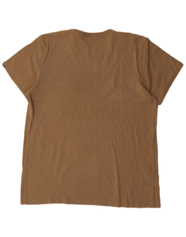 Adidas Mens Graphic T-Shirt Top Large Brown