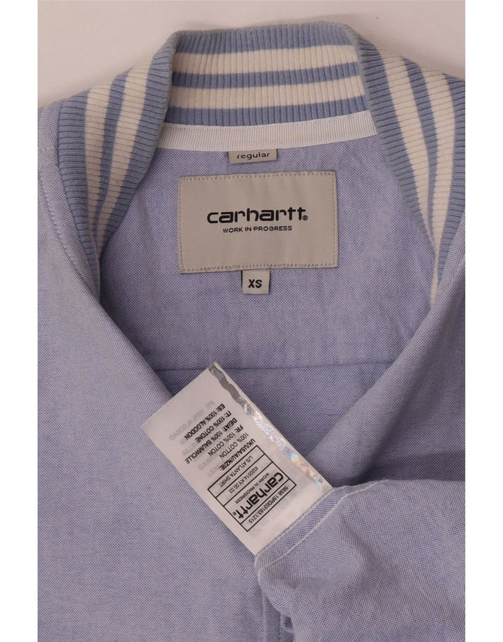 Carhartt Mens Shirt XS Blue Cotton