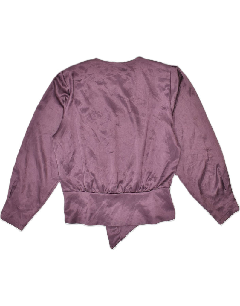 ZOGBAUM Womens Blouse Top EU 40 Medium Purple | Vintage | Thrift | Second-Hand | Used Clothing | Messina Hembry 