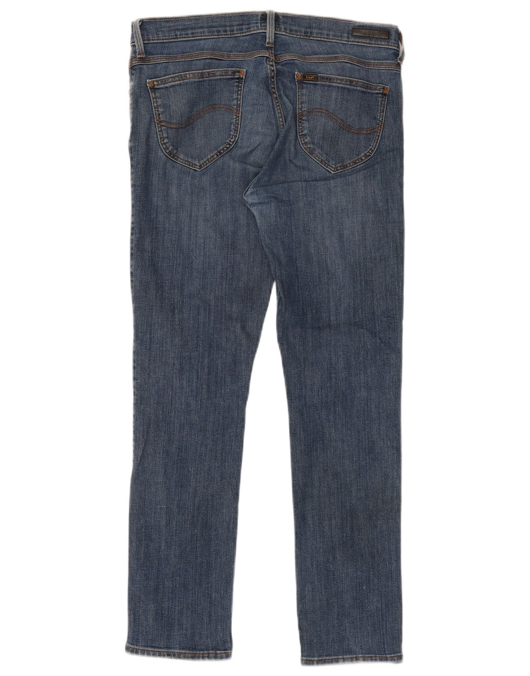 LEE Womens Jade Slim Jeans W32 L28 Blue Cotton