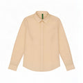 Benetton Womens Shirt UK 10 Small White Cotton