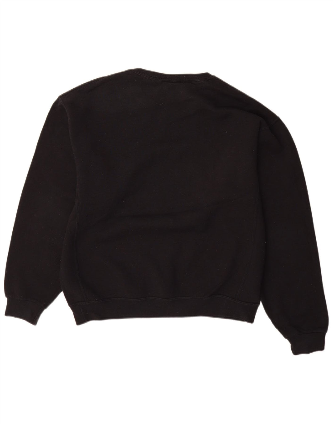 RUSSELL ATHLETIC Mens Graphic Sweatshirt Jumper Large Black Cotton