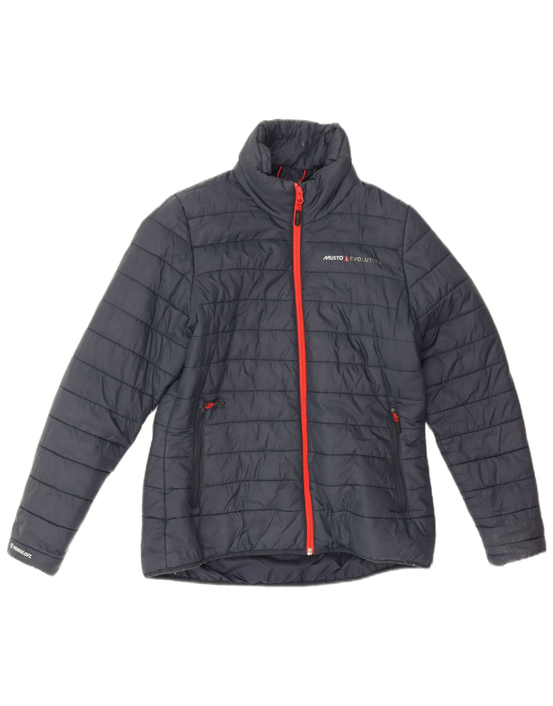 Musto Womens Padded Jacket UK 14 Large Navy Blue Polyamide