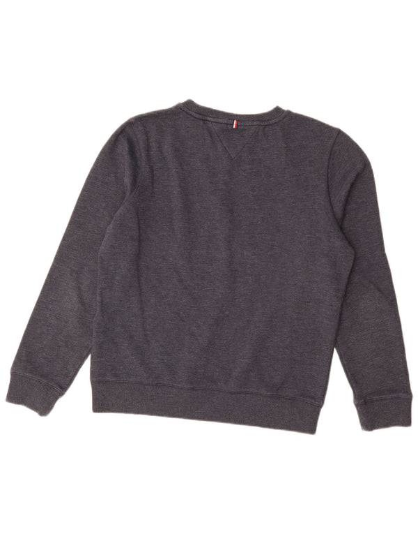 Tommy Hilfiger Boys Sweatshirt Jumper 15-16 Years Grey Cotton