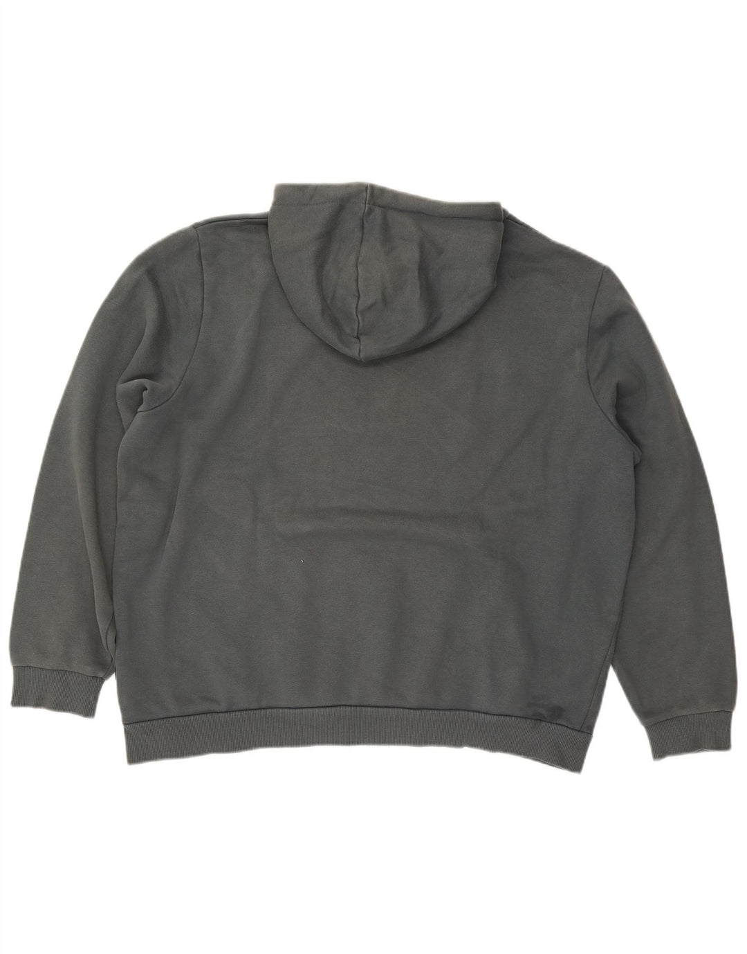 Puma Mens Graphic Hoodie Jumper XL Grey Cotton