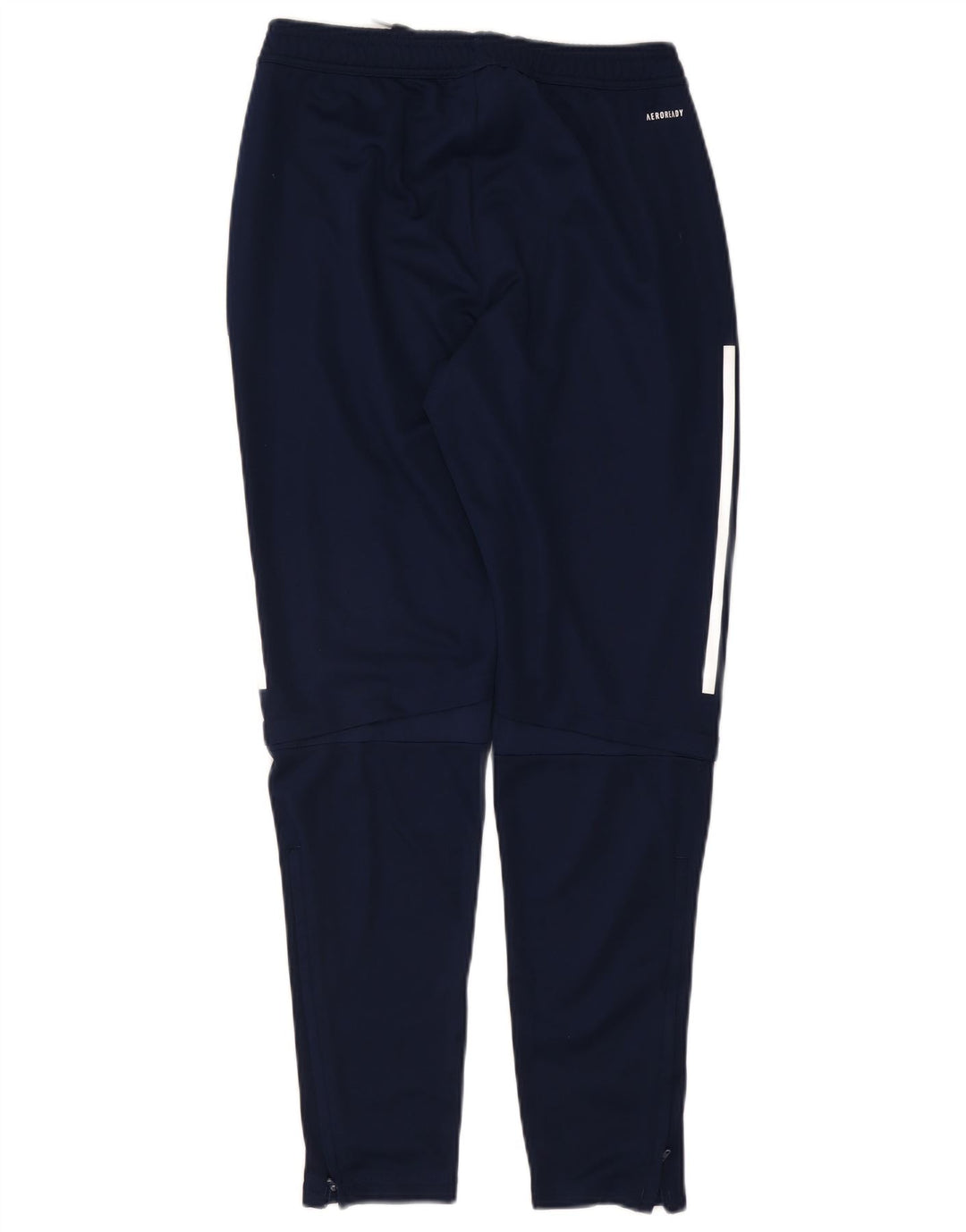 Adidas Mens Aeroready Tracksuit Trousers Medium  Navy Blue Polyester