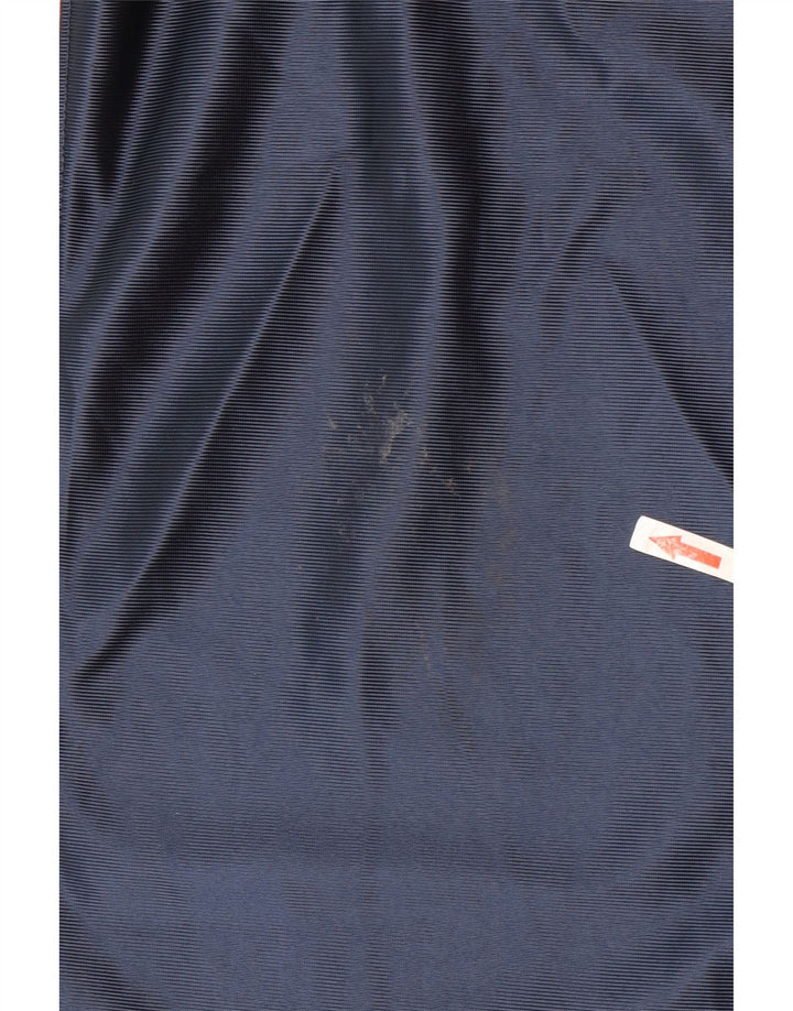 NIKE Mens Vest Top UK 39/41 Medium Navy Blue Colourblock Polyester