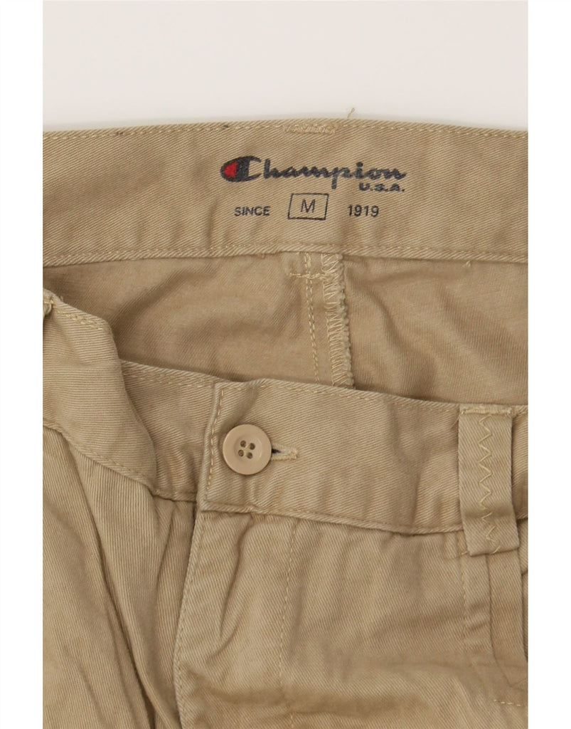 CHAMPION Mens Straight Cargo Trousers Medium W30 L32 Beige Cotton Vintage Champion and Second-Hand Champion from Messina Hembry 
