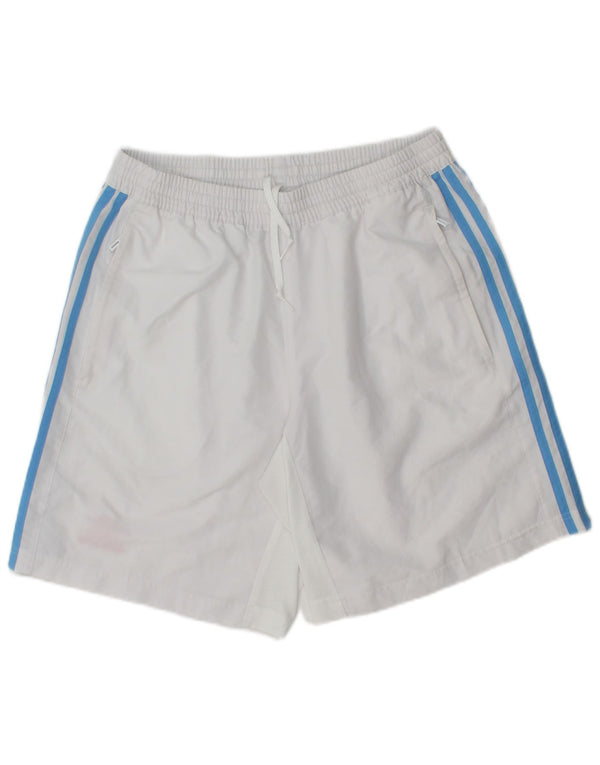 Adidas Mens Climacool Sport Shorts Medium White Polyester