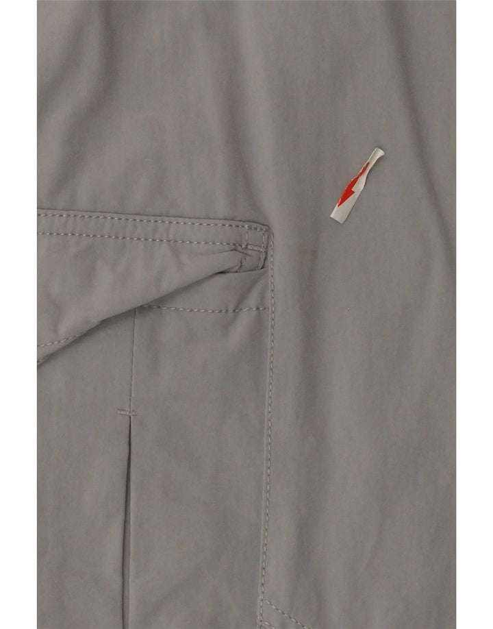 Nike Mens Graphic Cargo Tracksuit Trousers Joggers Medium Grey Nylon