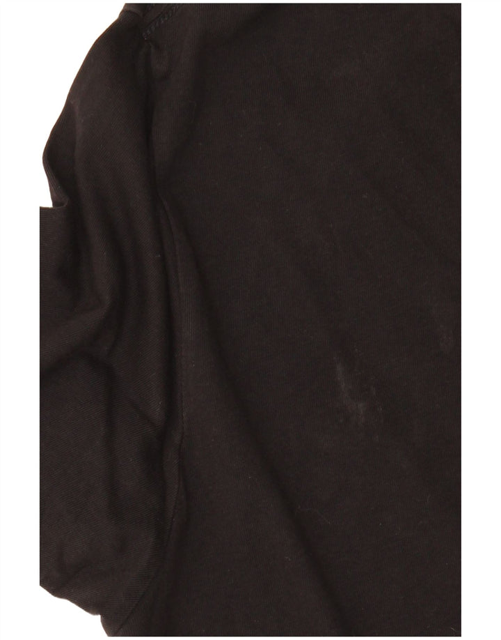 Puma Mens T-Shirt Top Medium Black Cotton