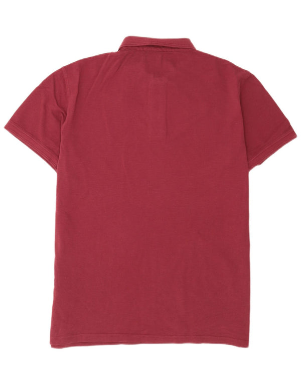 Scout Mens Polo Shirt XL Maroon Cotton