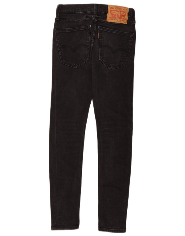 Levi's Mens 519 Hi-ball Super Skinny Jeans W28 L28 Black Cotton