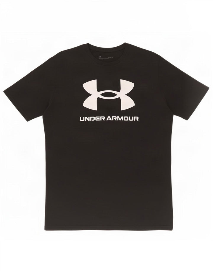 Under Armour Mens Graphic T-Shirt Top Medium Black