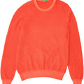 BENETTON Womens Crew Neck Jumper Sweater UK 14 Medium Red Wool Vintage Benetton and Second-Hand Benetton from Messina Hembry 