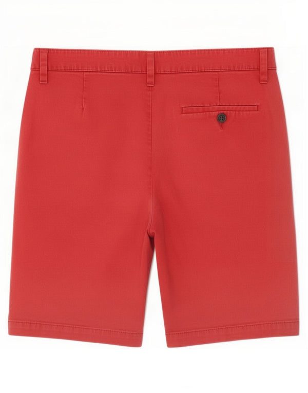 Marks & Spencer Mens Chino Shorts Medium W32 Red