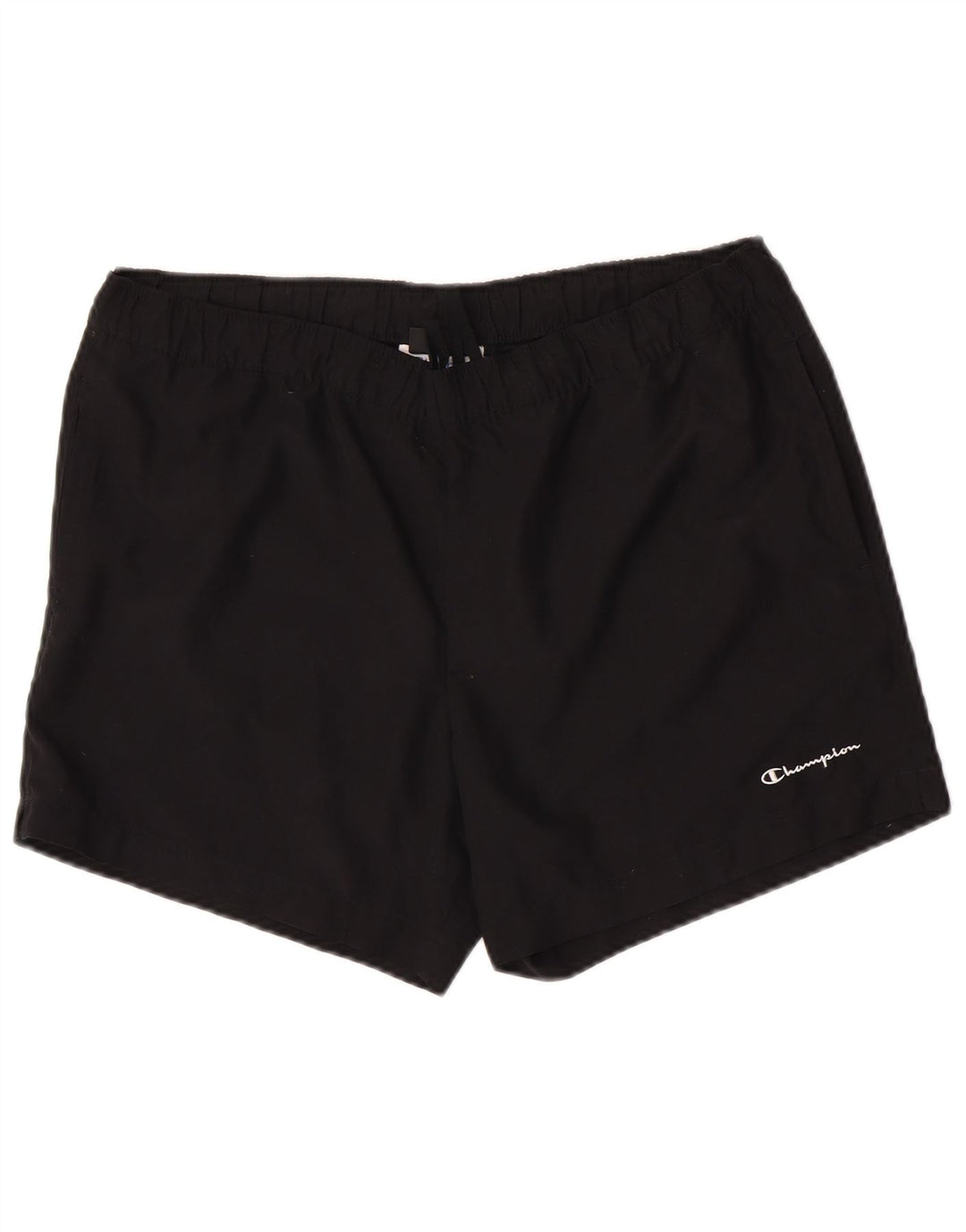 Champion Mens Sport Shorts Large Black Polyester