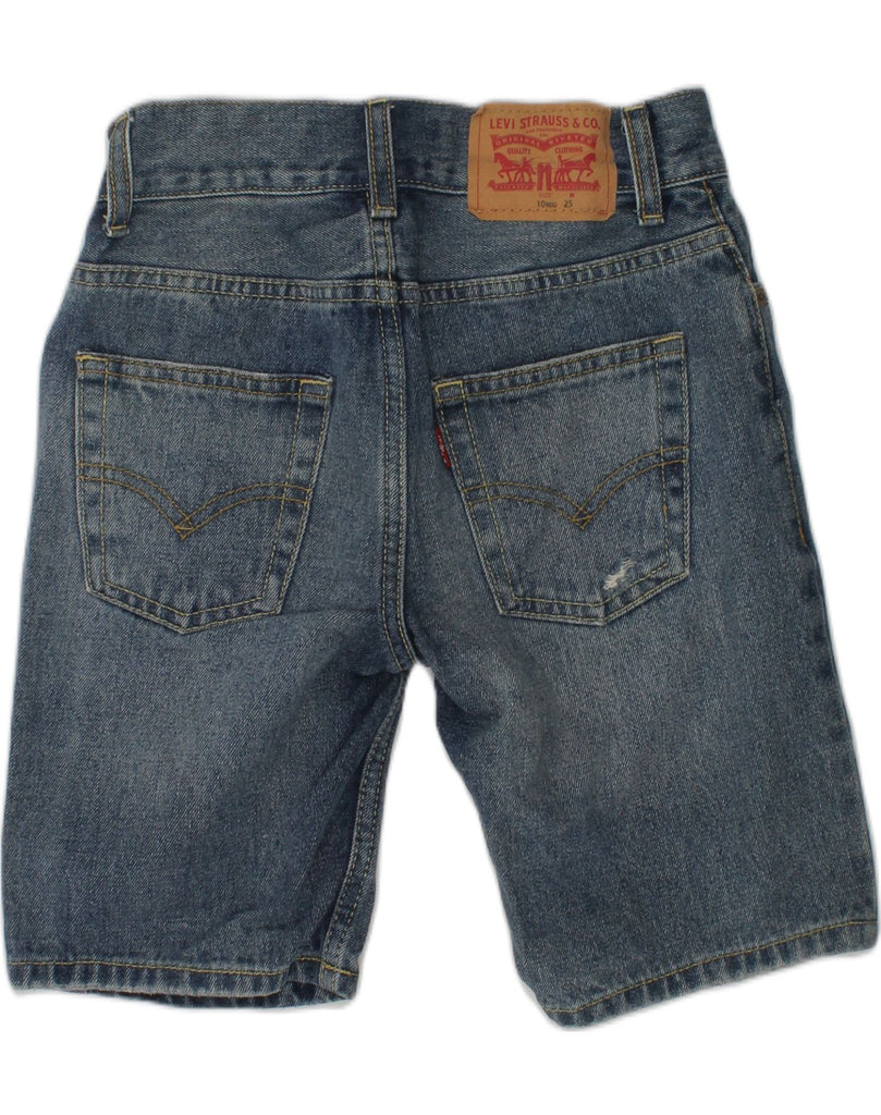 LEVI'S Boys 511 Slim Distressed Denim Shorts 9-10 Years W25  Blue Cotton | Vintage Levi's | Thrift | Second-Hand Levi's | Used Clothing | Messina Hembry 