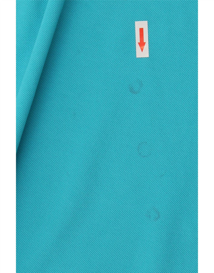 KAPPA Mens Polo Shirt Large Blue Cotton