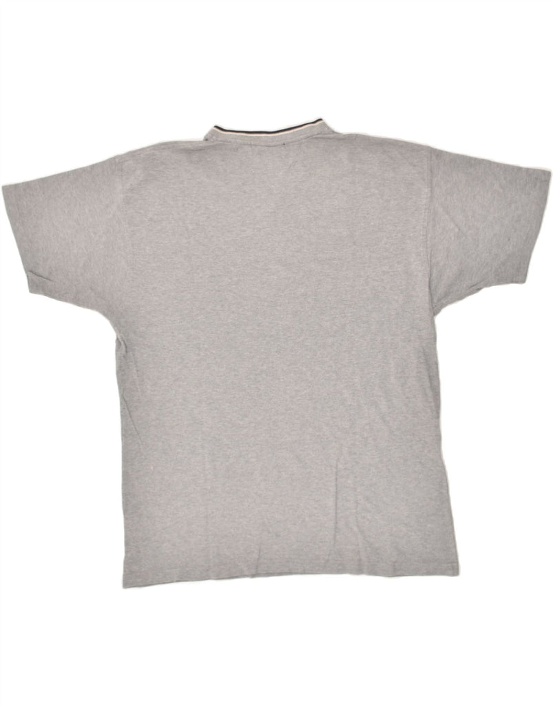 TOMMY HILFIGER Mens T-Shirt Top Large Grey Cotton | Vintage Tommy Hilfiger | Thrift | Second-Hand Tommy Hilfiger | Used Clothing | Messina Hembry 