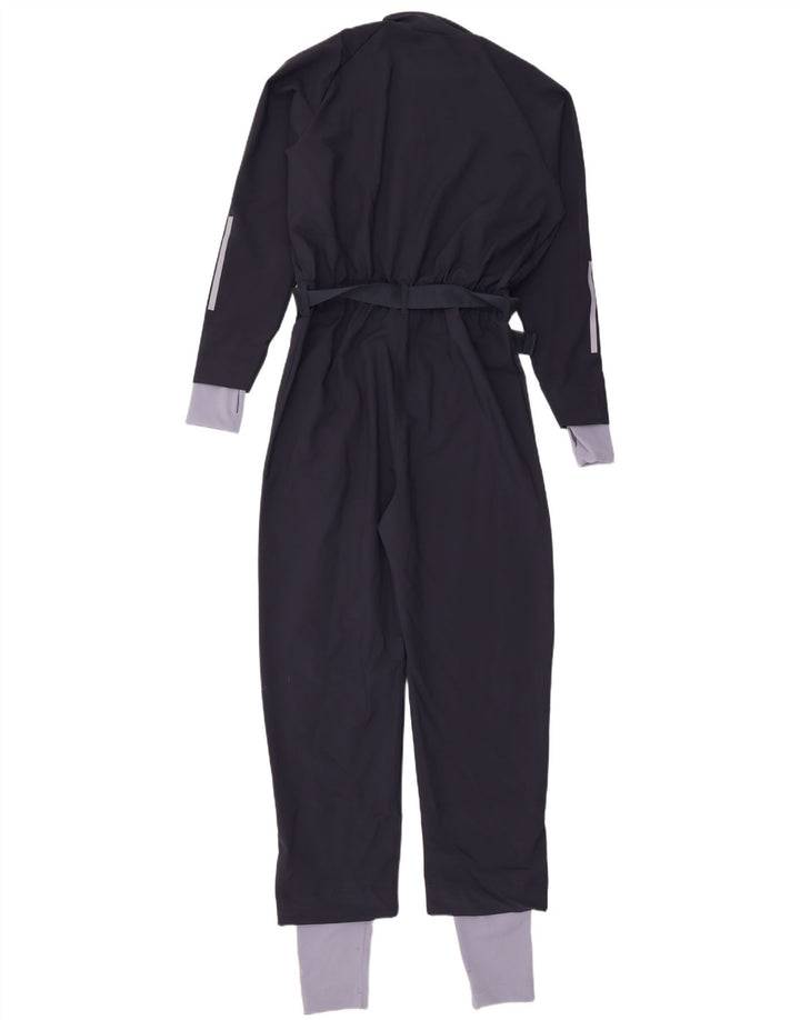 Adidas Womens Boiler Ski Jumpsuit IT 46 Large Navy Blue Polyester