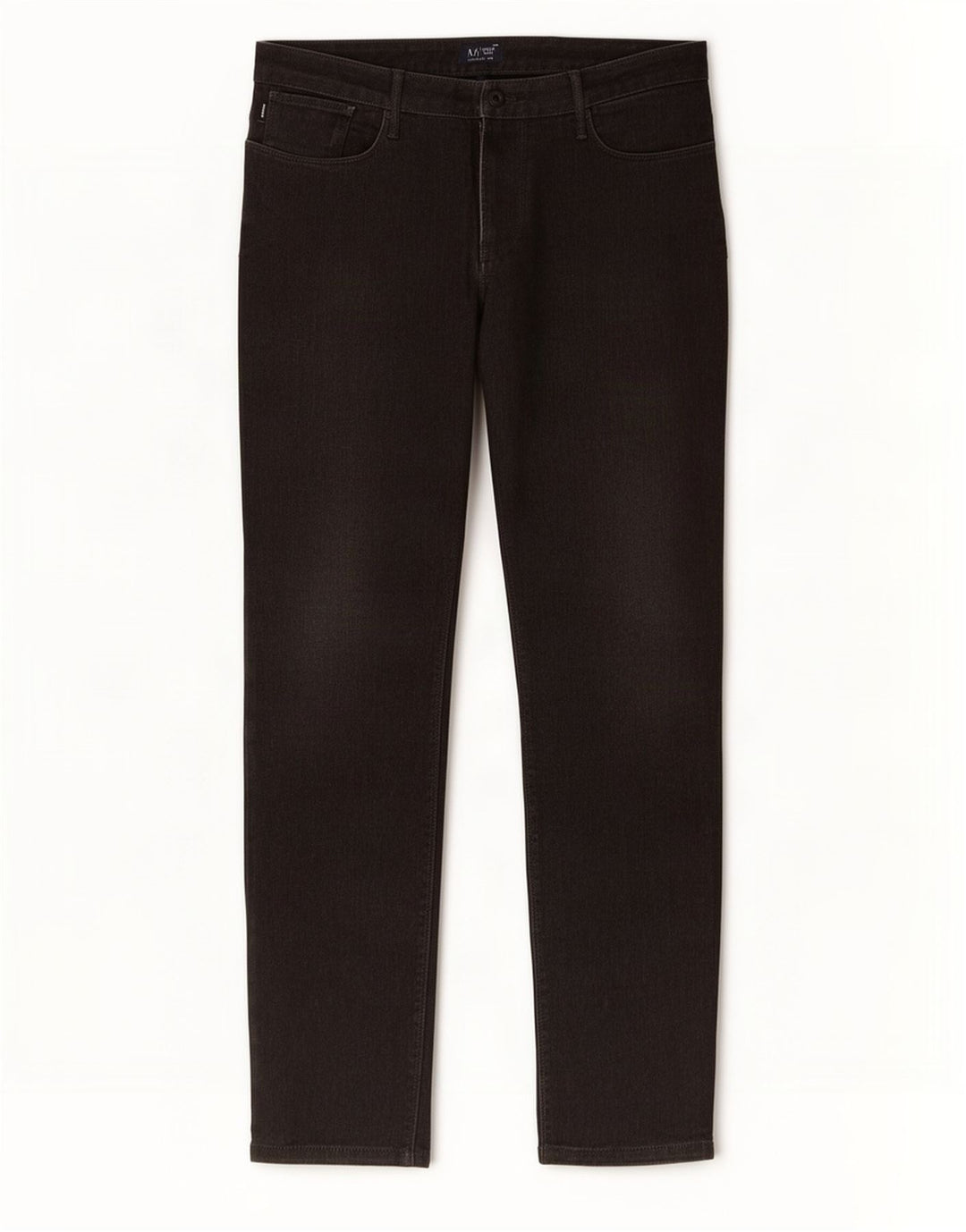 Armani Mens Slim Jeans W36 L30 Black Cotton