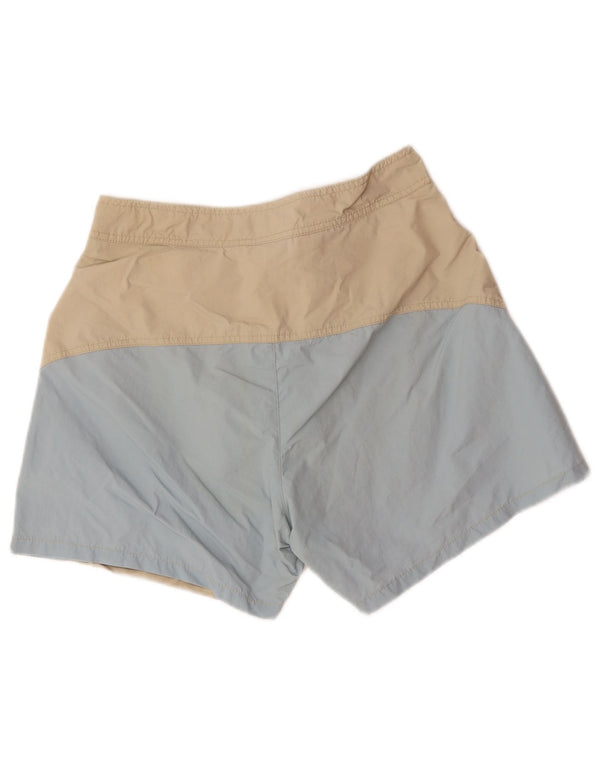 Invicta Mens Swimming Shorts UK 36 Small Beige Colourblock Polyamide