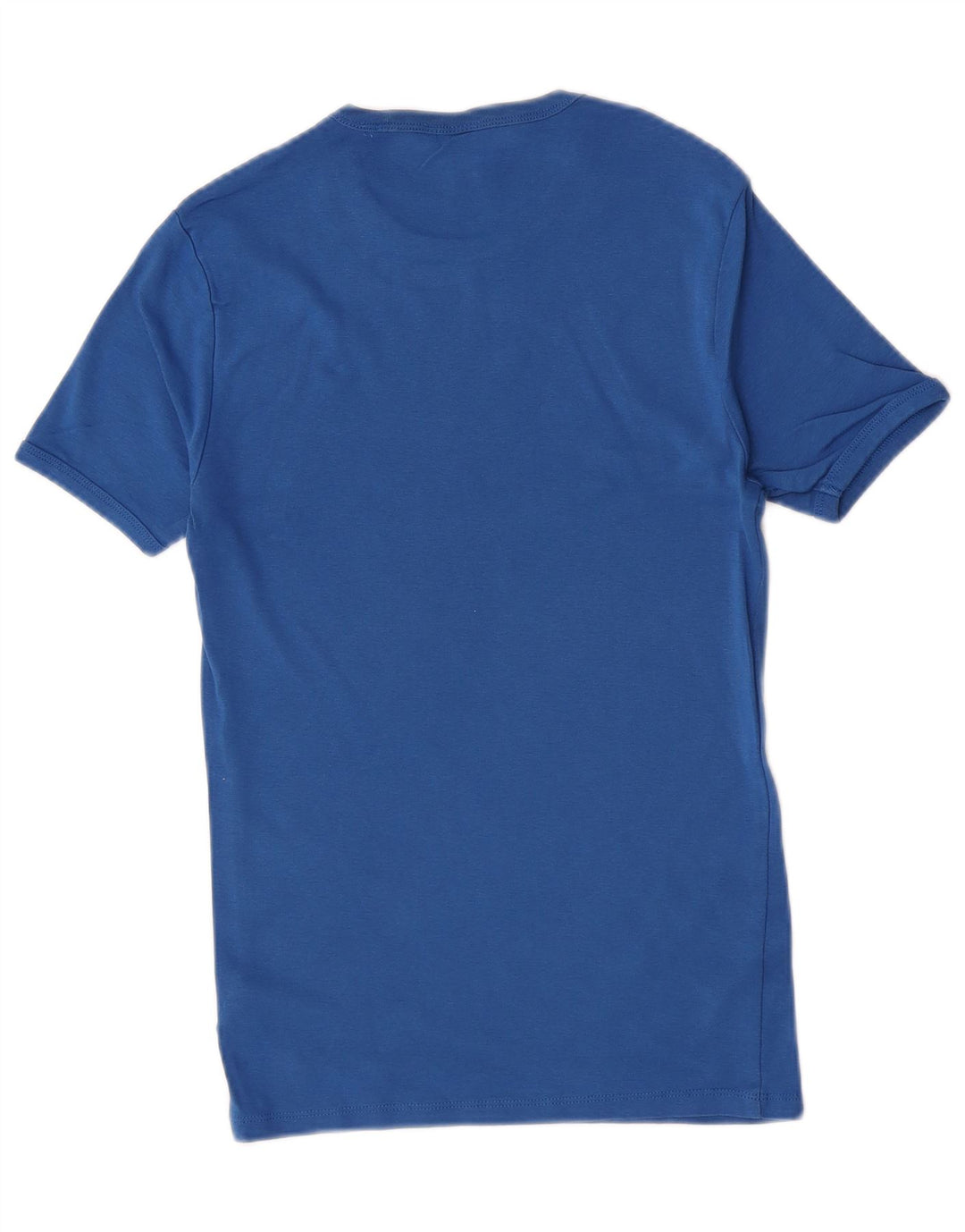 G-Star Mens T-Shirt Top Small Blue Cotton