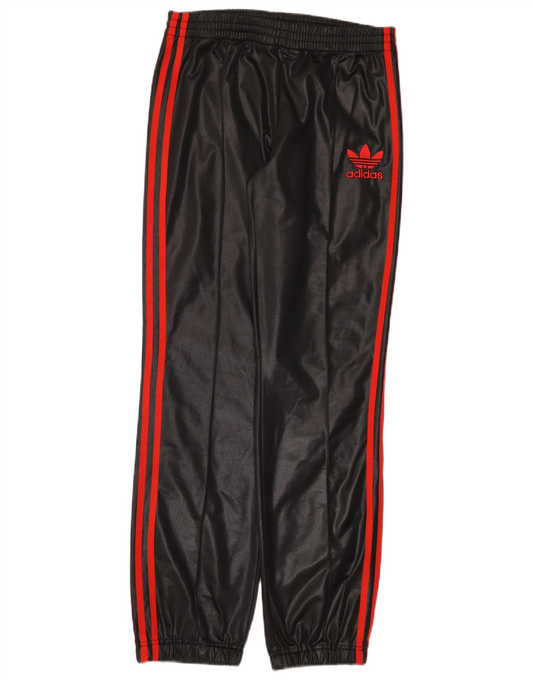 Adidas Womens Tracksuit Trousers Joggers UK 10 Small Black Polyester
