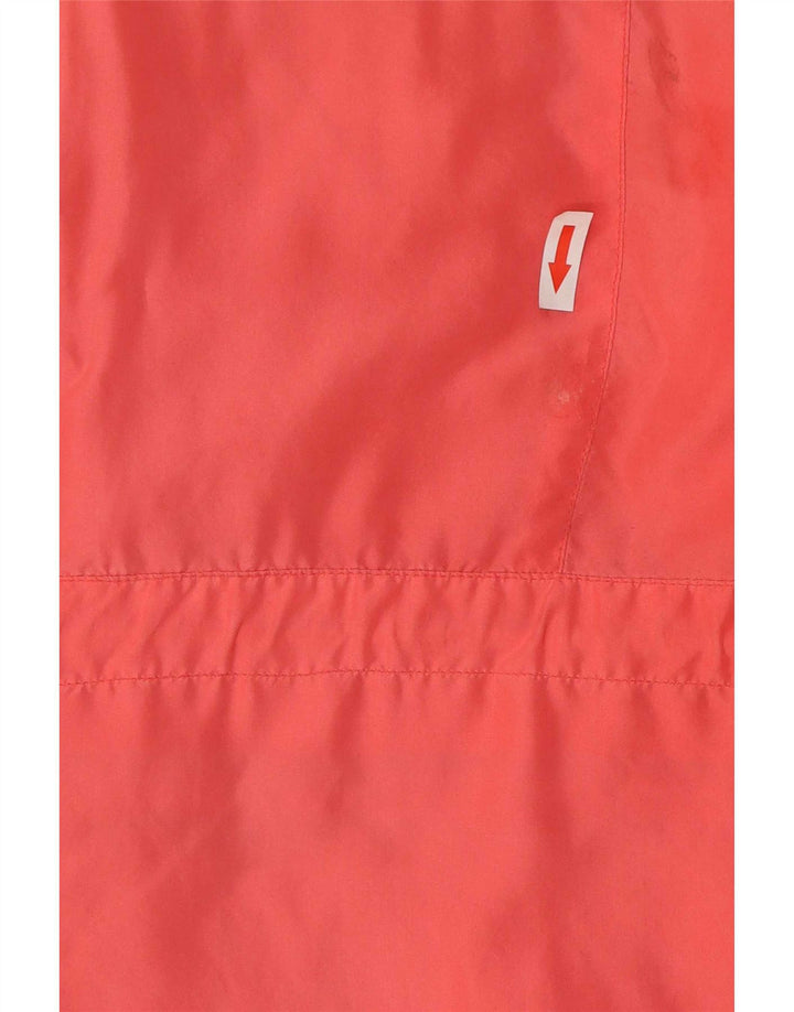 Vintage Womens Windbreaker Jacket UK 18 XL Pink Silk
