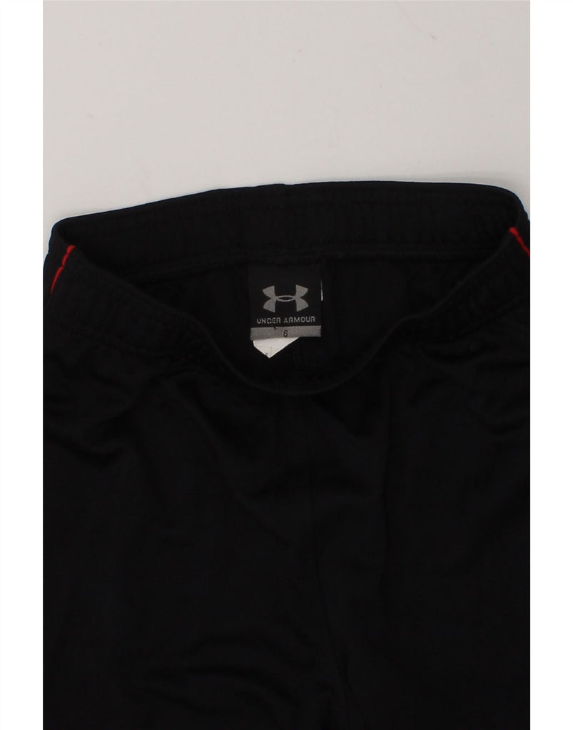 UNDER ARMOUR Boys Sport Shorts 5-6 Years Black Polyester | Vintage Under Armour | Thrift | Second-Hand Under Armour | Used Clothing | Messina Hembry 