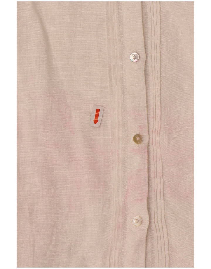 Zara Womens Shirt Blouse UK 18 XL White