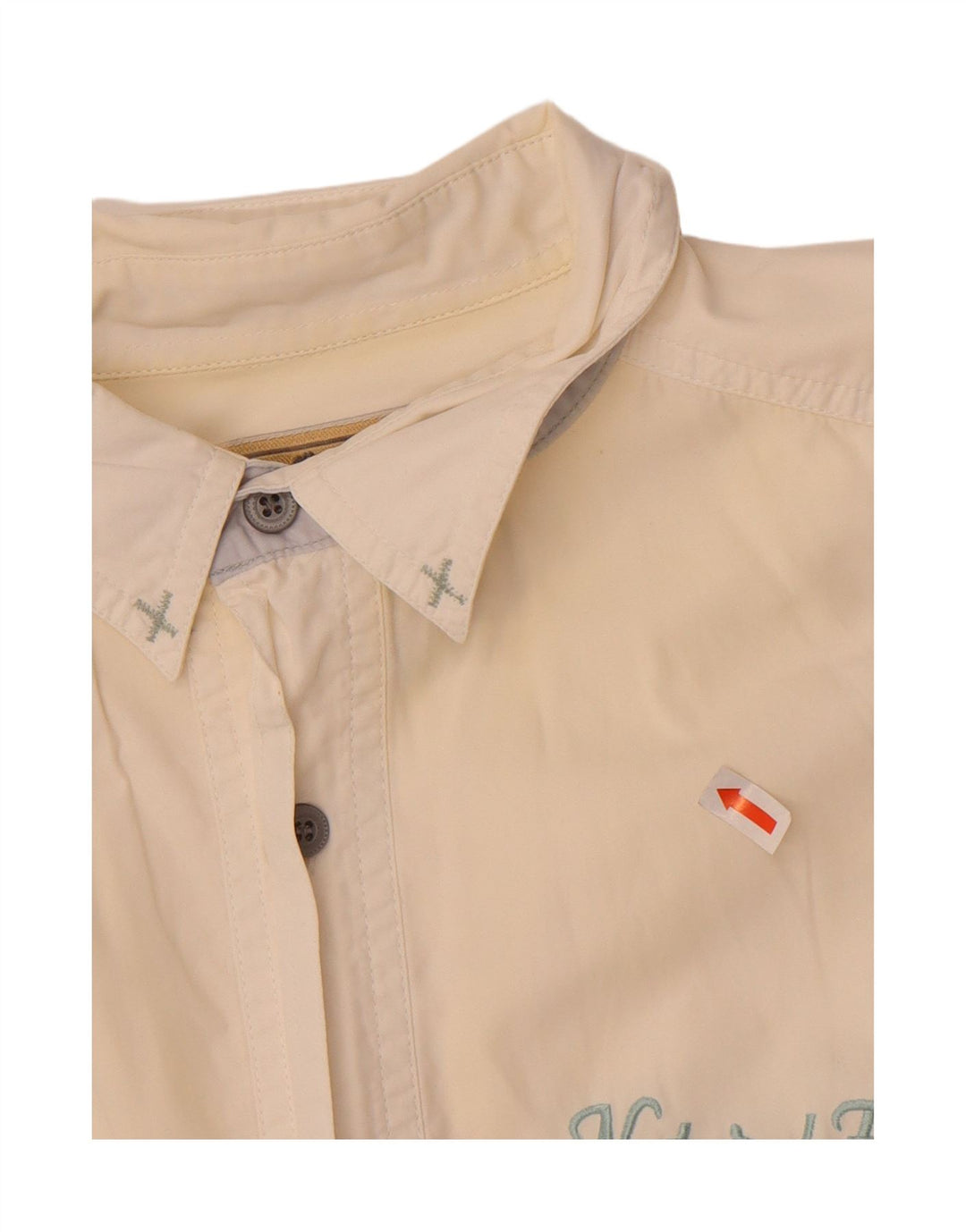 VINTAGE Mens Shirt Size 39/40 15 Medium White Cotton