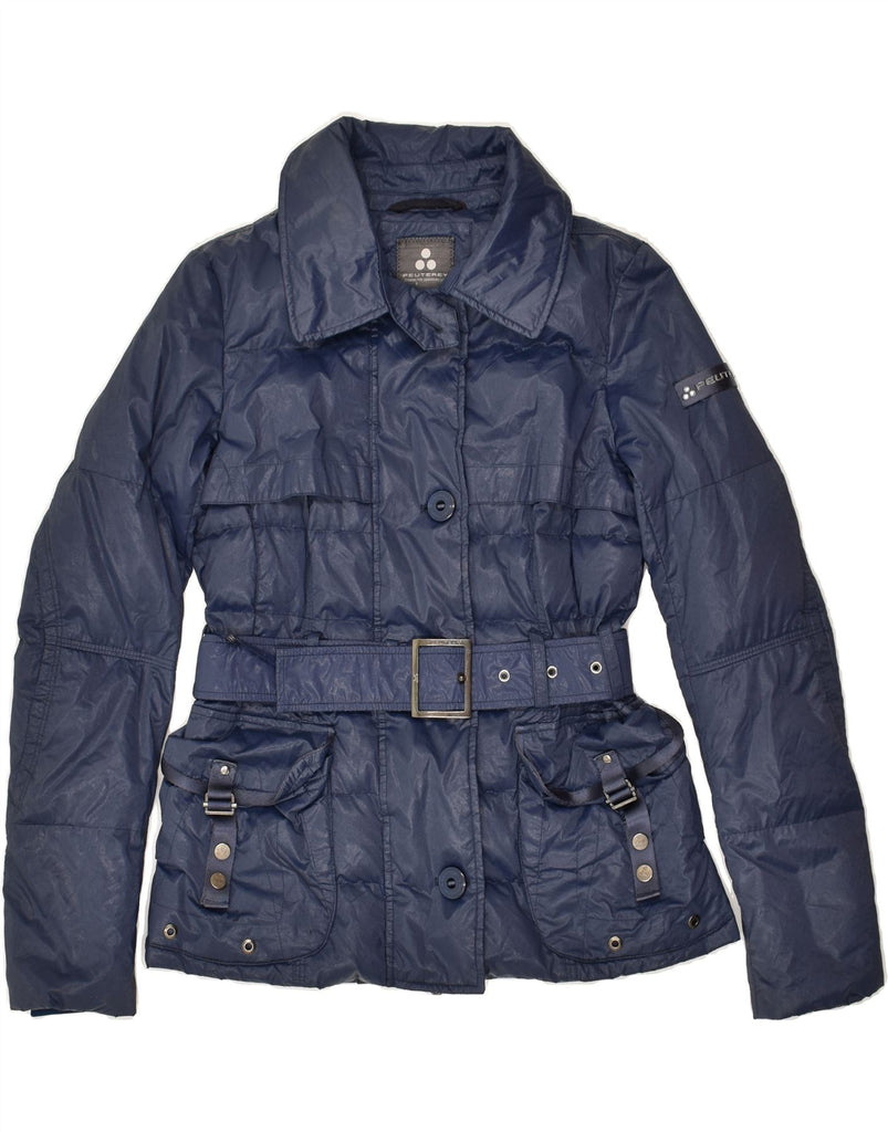 PEUTEREY Girls Padded Jacket 13-14 Years 2XL Navy Blue | Vintage PEUTEREY | Thrift | Second-Hand PEUTEREY | Used Clothing | Messina Hembry 