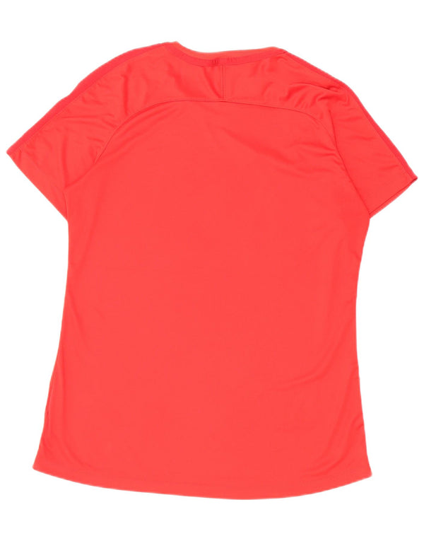 Nike Mens Dri Fit T-Shirt Top Large Red Polyester