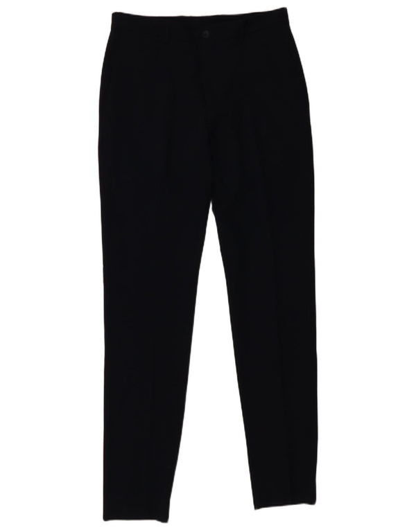Zara Mens Skinny Casual Trousers EU 36 XS W29 L31 Navy Blue Polyester