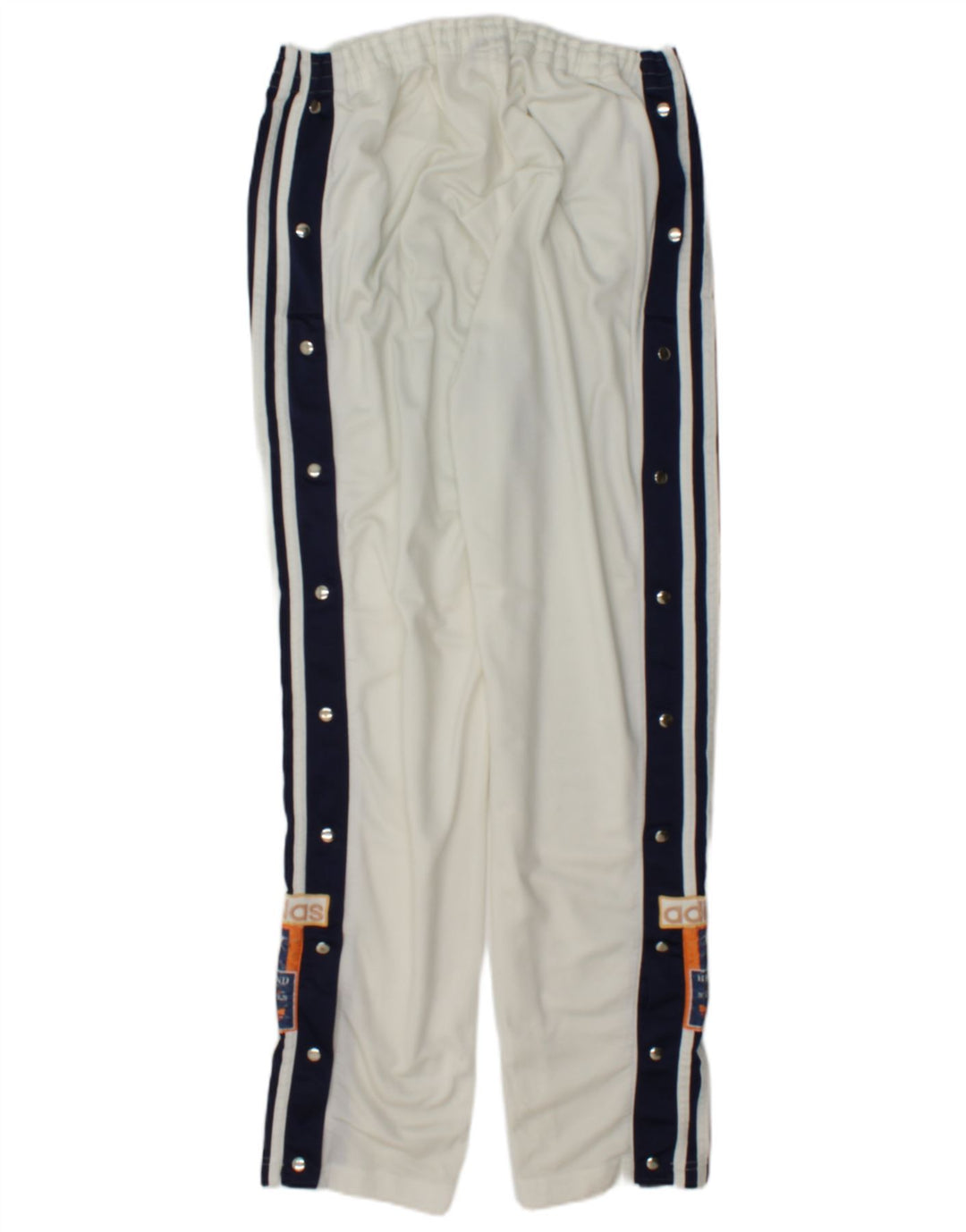 Adidas Mens Graphic Tracksuit Trousers 2XL White Colourblock