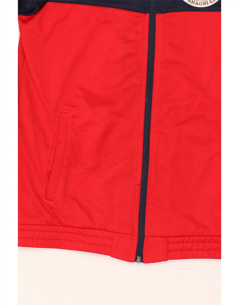 KAPPA Boys Tracksuit Top Jacket 11-12 Years Red Colourblock Polyester | Vintage Kappa | Thrift | Second-Hand Kappa | Used Clothing | Messina Hembry 