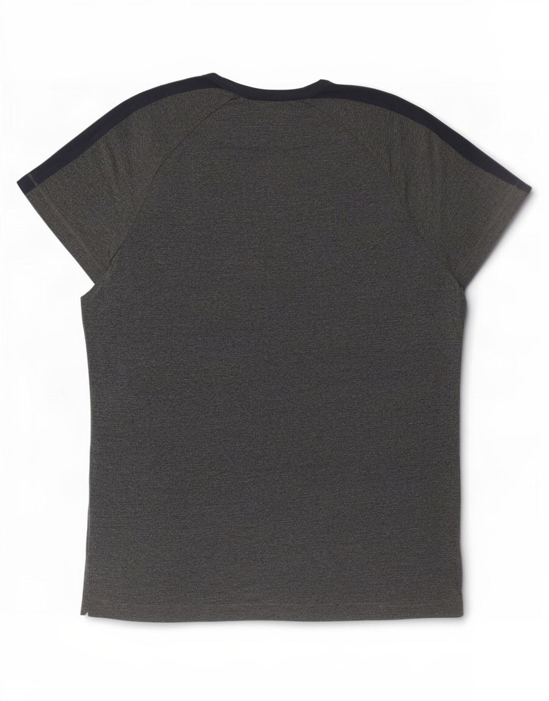 French Connection Mens T-Shirt Top XL Grey Colourblock Cotton
