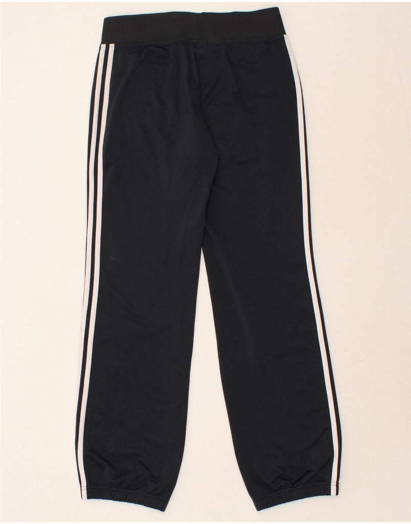 ADIDAS Womens Tracksuit Trousers Joggers UK 12 Medium Black Polyester Vintage Adidas and Second-Hand Adidas from Messina Hembry 