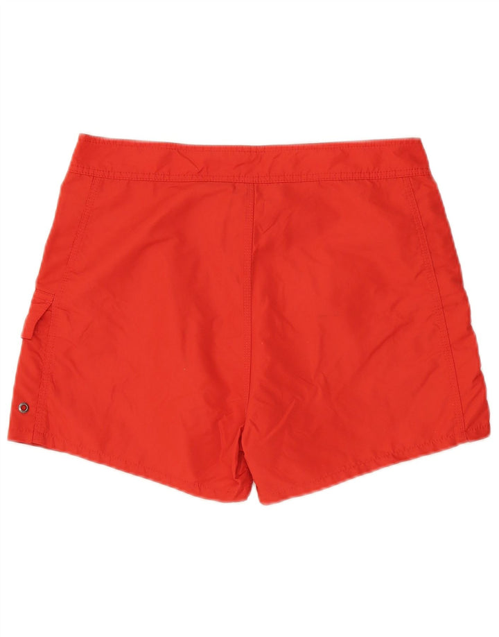 Sundek Mens Graphic Swimming Shorts Medium Red Nylon